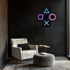 Gamer Plexiglass Neon Art, Gamer Neon Sign, Neon Light Sign, Neon Wall Art