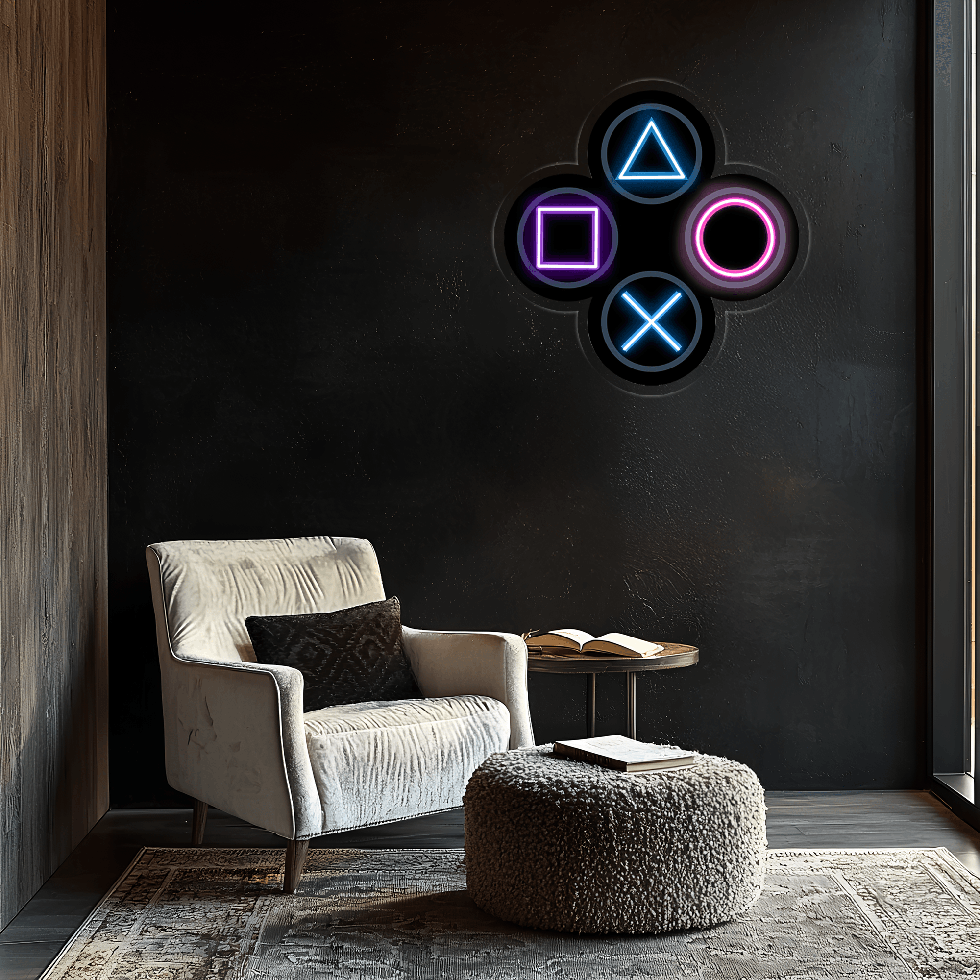 Gamer Plexiglass Neon Art, Gamer Neon Sign, Neon Light Sign, Neon Wall Art