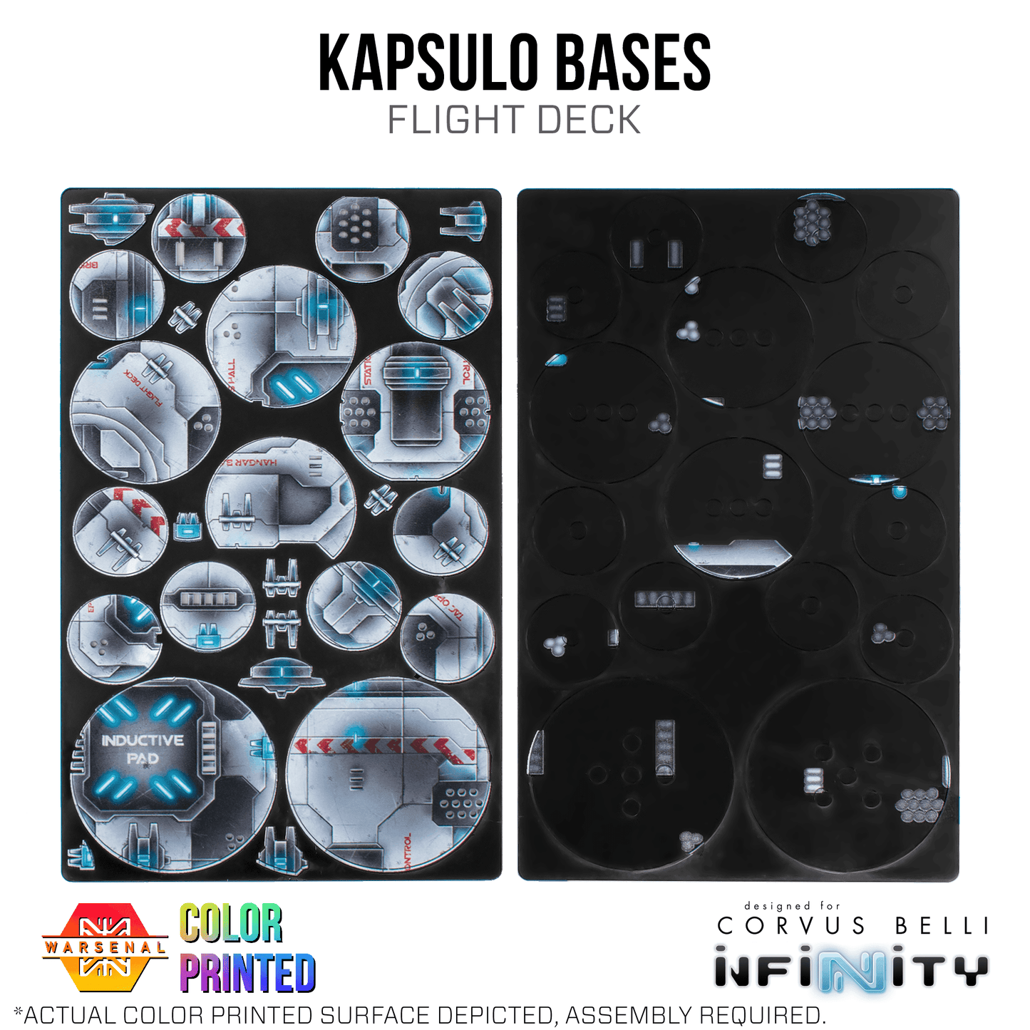 Kapsulo Bases [Color Printed] - Flight Deck