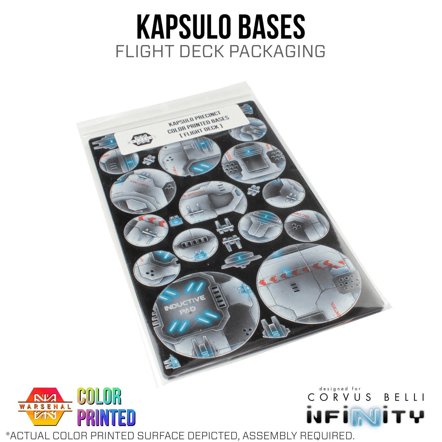 Kapsulo Bases [Color Printed] - Blue Star