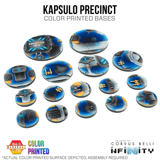 Kapsulo Bases [Color Printed] - Blue Star