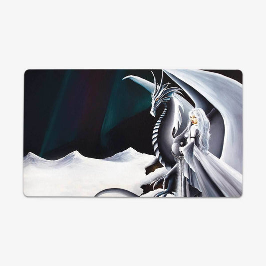 Aurora And The White Dragon Playmat - Standard Playmat / Plain