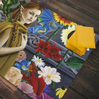Dragon Flower Garden Playmat - Standard Playmat / Plain