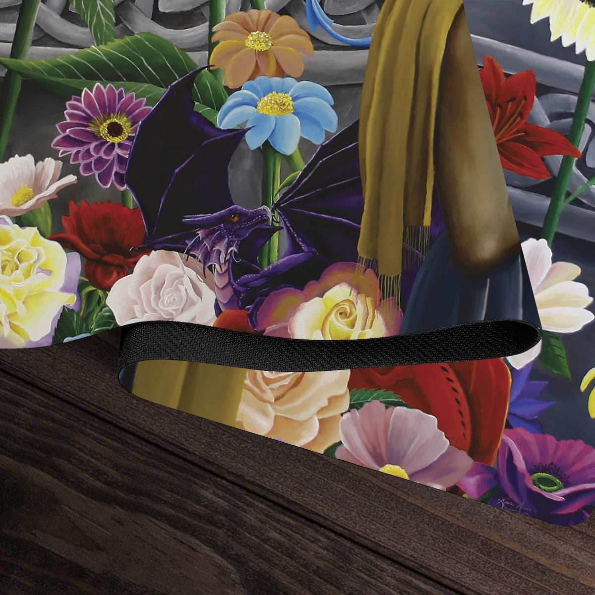 Dragon Flower Garden Playmat - Standard Playmat / Plain