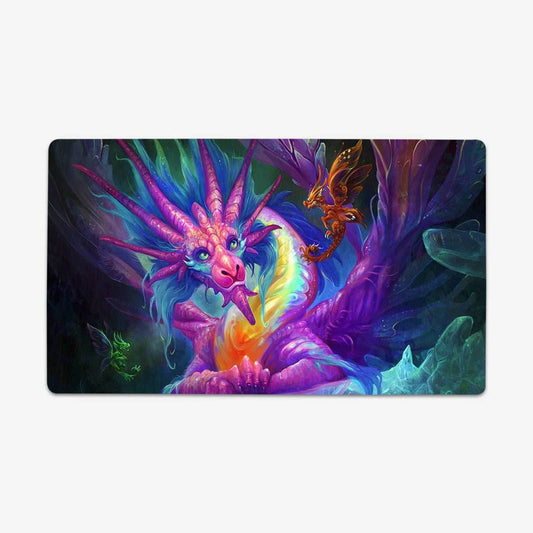 Prismatic Dragon Playmat - Plain