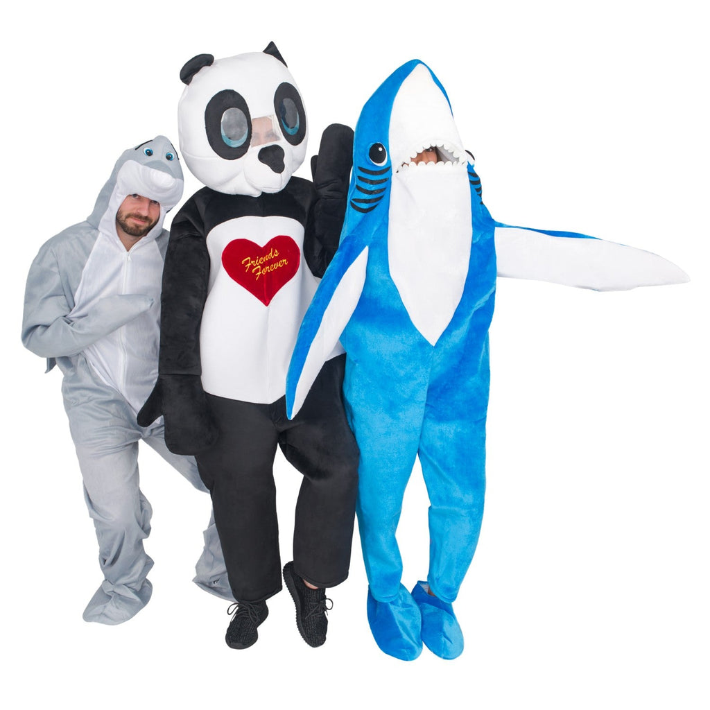Katy Perry Left Shark Funny Unisex Halloween Cosplay Mascot Costume