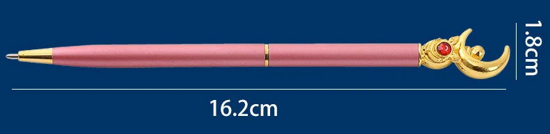 Kawaii Sailor Moon Ballpoint Pen, Black Office Pen Stationery Supplies School Student Gifts