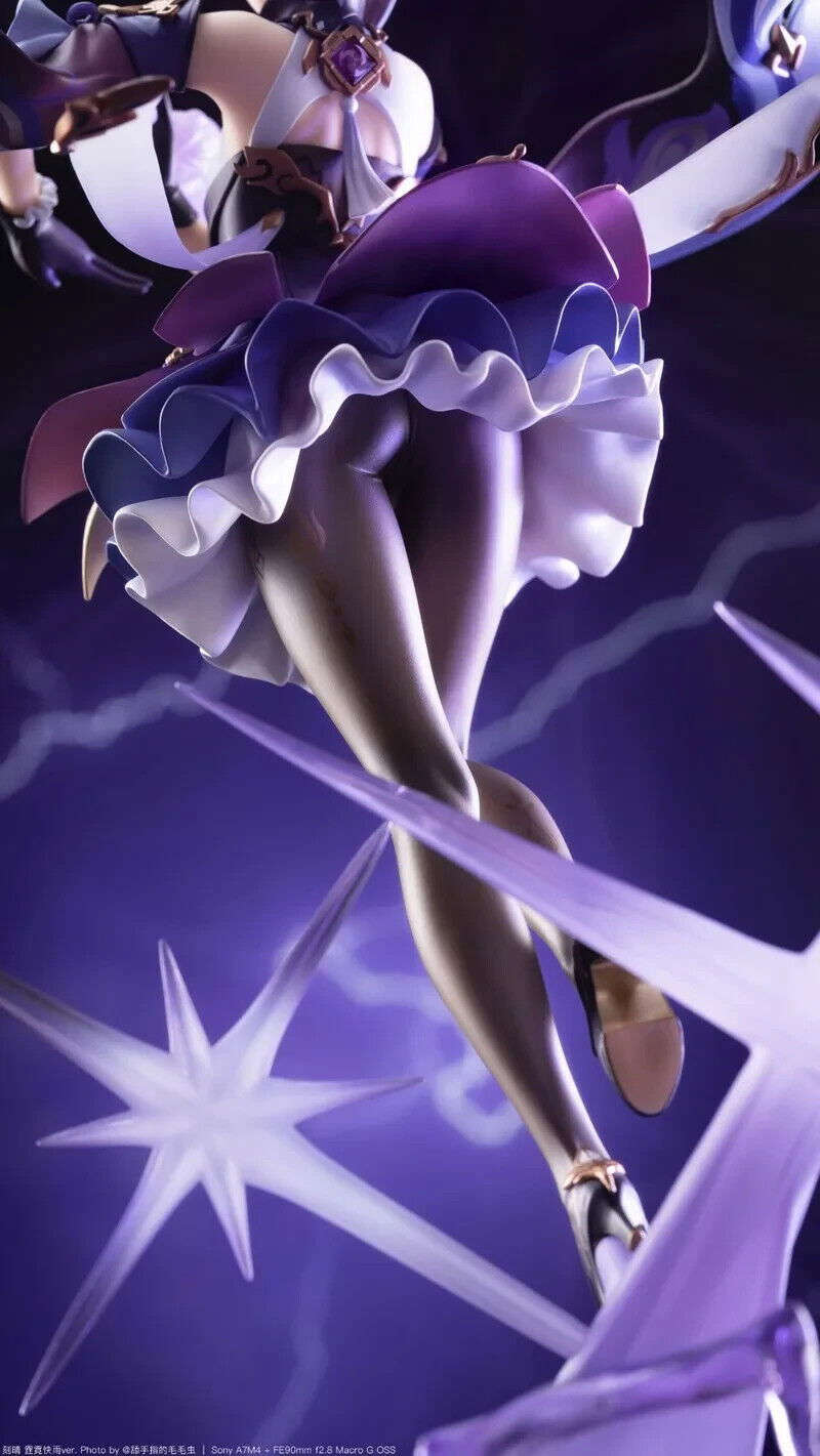 Keqing Figure, Sexy Kawaii Cute Genshin Impact Figurine, Anime Gifts 10 in