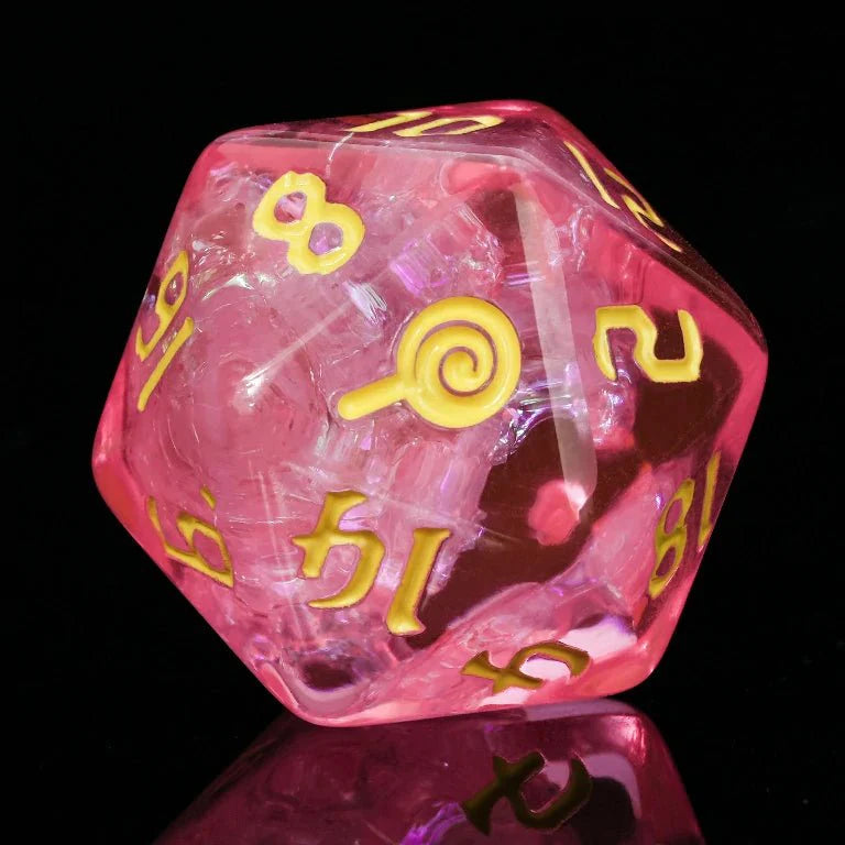 Kickstarter Dice — Candy Curse Resin Dice Set