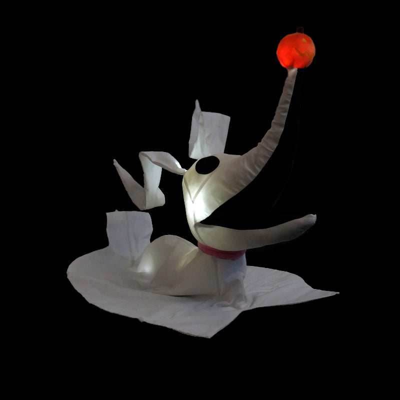 Phunny Plush: The Nightmare Before Christmas - Zero Interactive Light Up Plush - 
