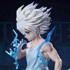 Killua Zoldyck Anime Figure, Lightning Thunder Godspeed Hunter X Hunter HxH Manga Action Figure PVC 23 cm