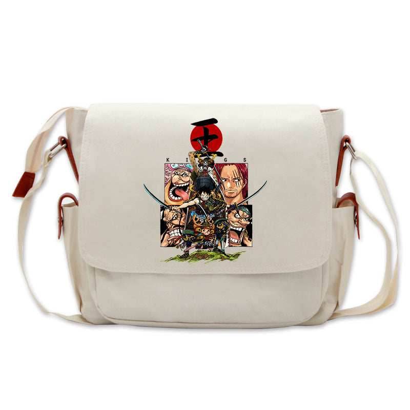King Of Pirates Messenger Bag - Tan