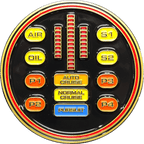 BL17-009 Knight Rider KITT Challenge Coin Knight Industries - 