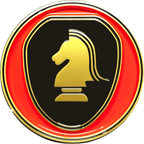 BL17-009 Knight Rider KITT Challenge Coin Knight Industries - 