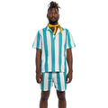 Knives Out Benoit Bathing Suit with Shorts - Shirt and Neckerchief Halloween Costume Cosplay - S
