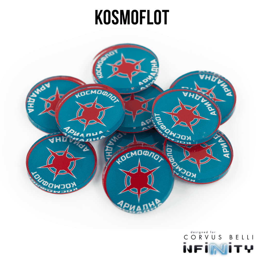 N4 Faction Markers - Kosmoflot / 25mm / Single