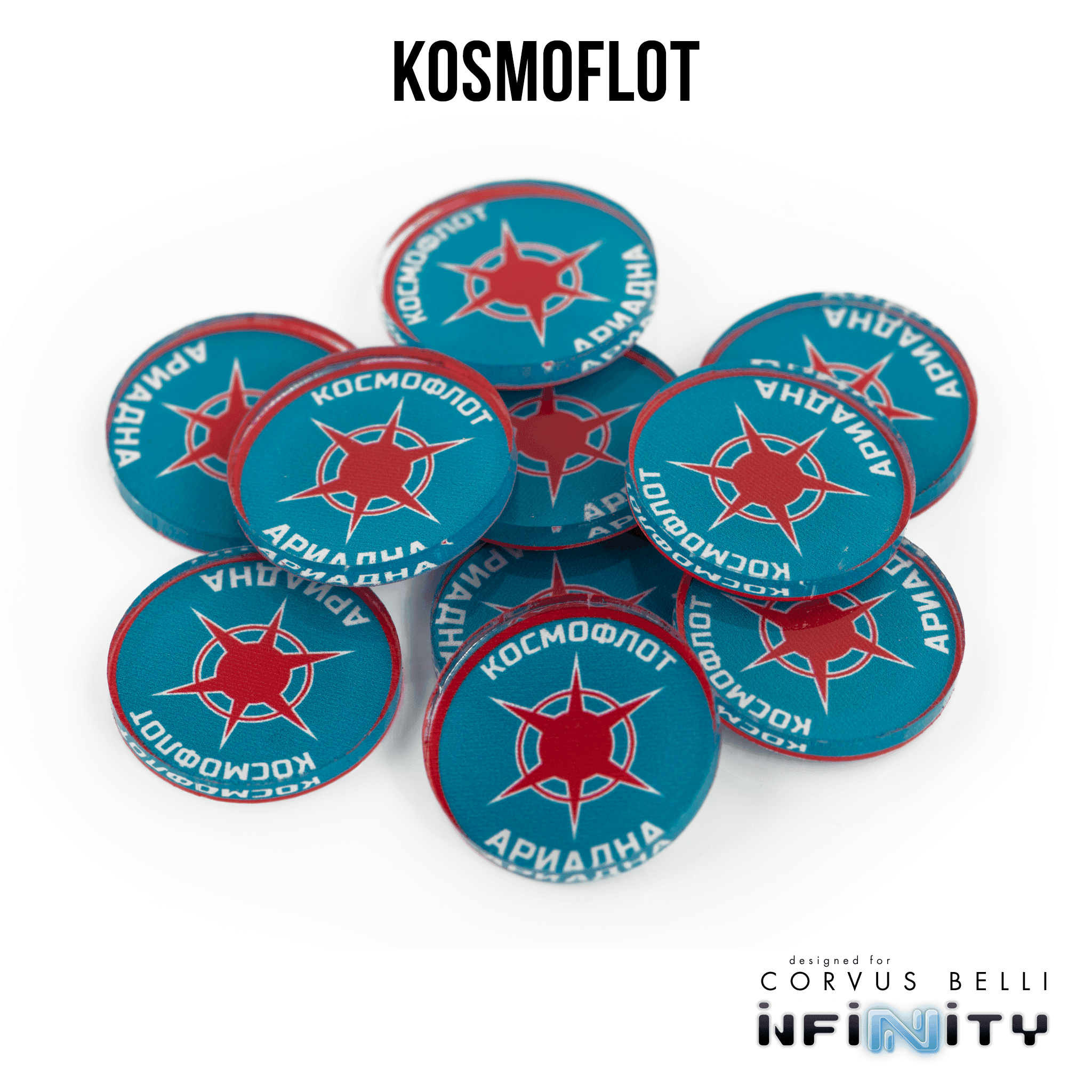 N4 Faction Markers - Kosmoflot / 25mm / Single