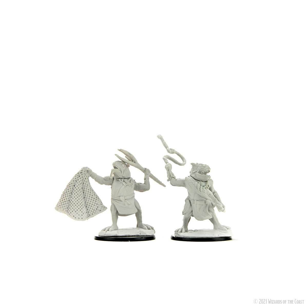 D&D: Nolzur's Marvelous Miniatures - Kuo-Toa & Kuo-Toa Whip - 