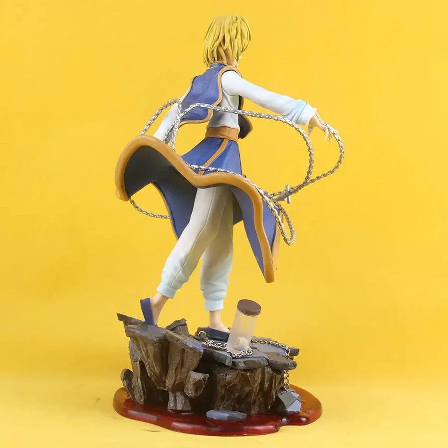 Kurapika Judgment Chains Anime Figure, Hunter x Hunter Figurines Model Statue Collectibles 33 cm
