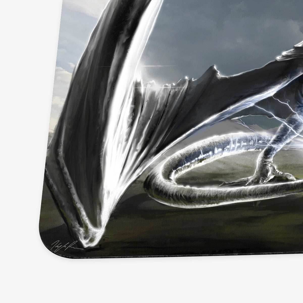 Chrome Dragon Playmat - Plain