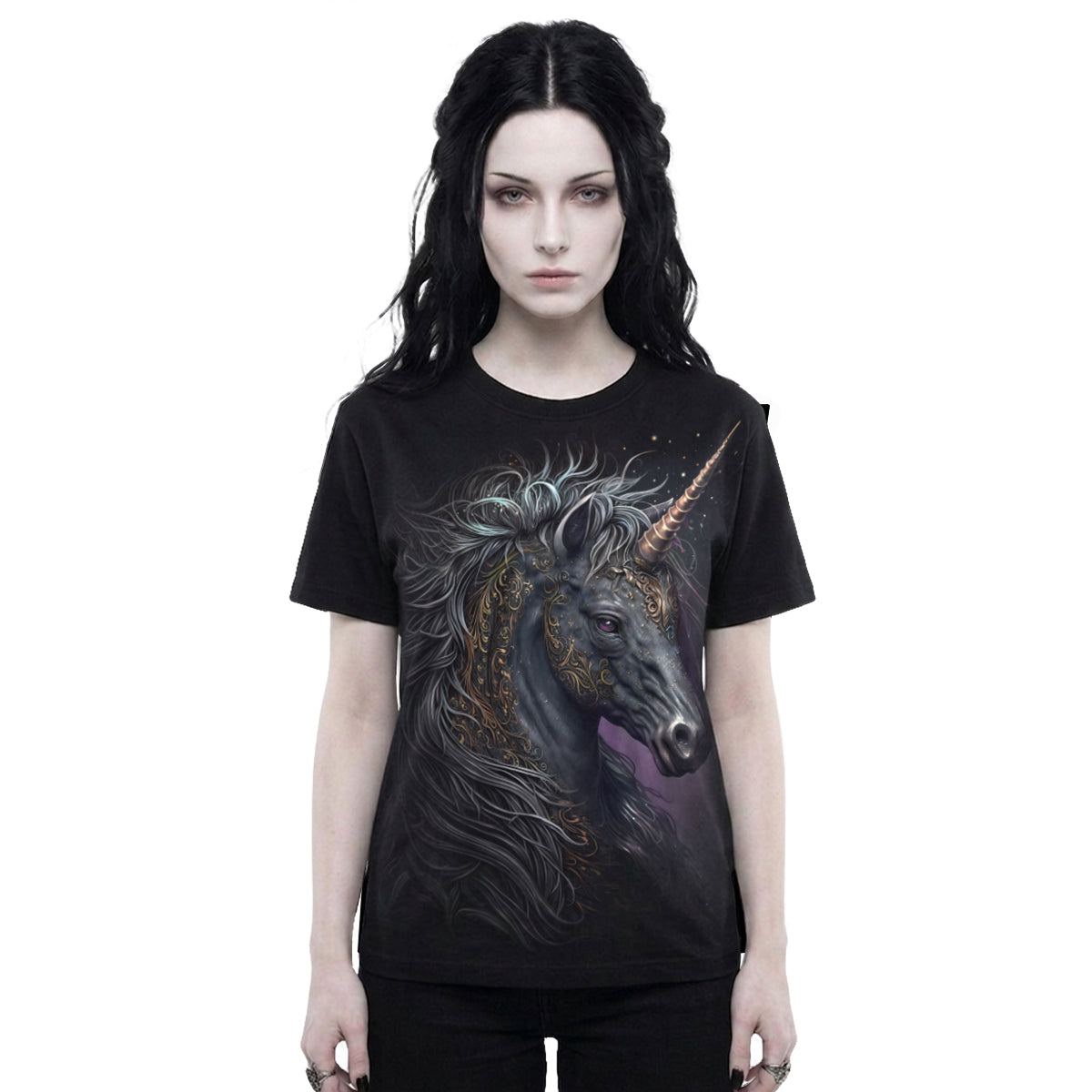 CELTIC UNICORN - T-Shirt Black