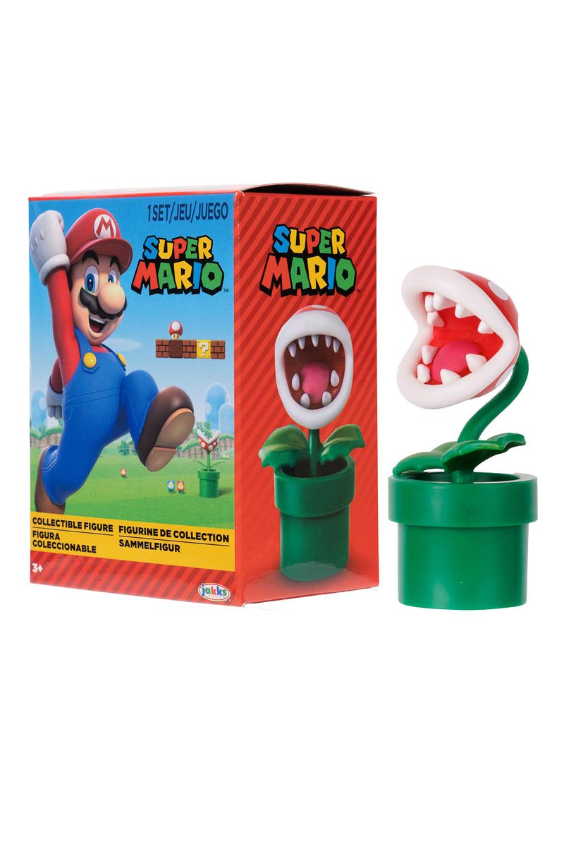 License 2 Play: Nintendo - Super Mario™ - Articulated Figures - Piranha Plant - 2.5"