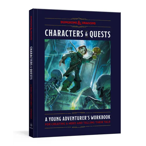 Characters & Quests (Dungeons & Dragons): A Young Adventurer's Workbook for Creating a Hero and Telling Their Tale