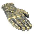 AA-016 Kingslayer Game of Thrones inspired GoT Jamie Lannister gold hand glove challenge coin - 