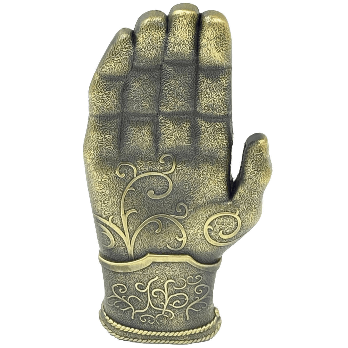 AA-016 Kingslayer Game of Thrones inspired GoT Jamie Lannister gold hand glove challenge coin - 