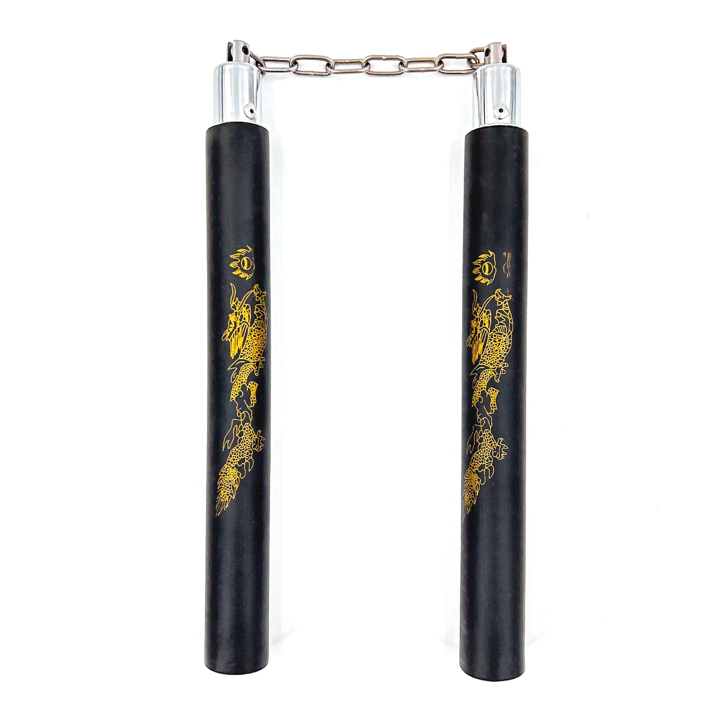 Laser Dragon Black Martial Arts Nunchaku-1