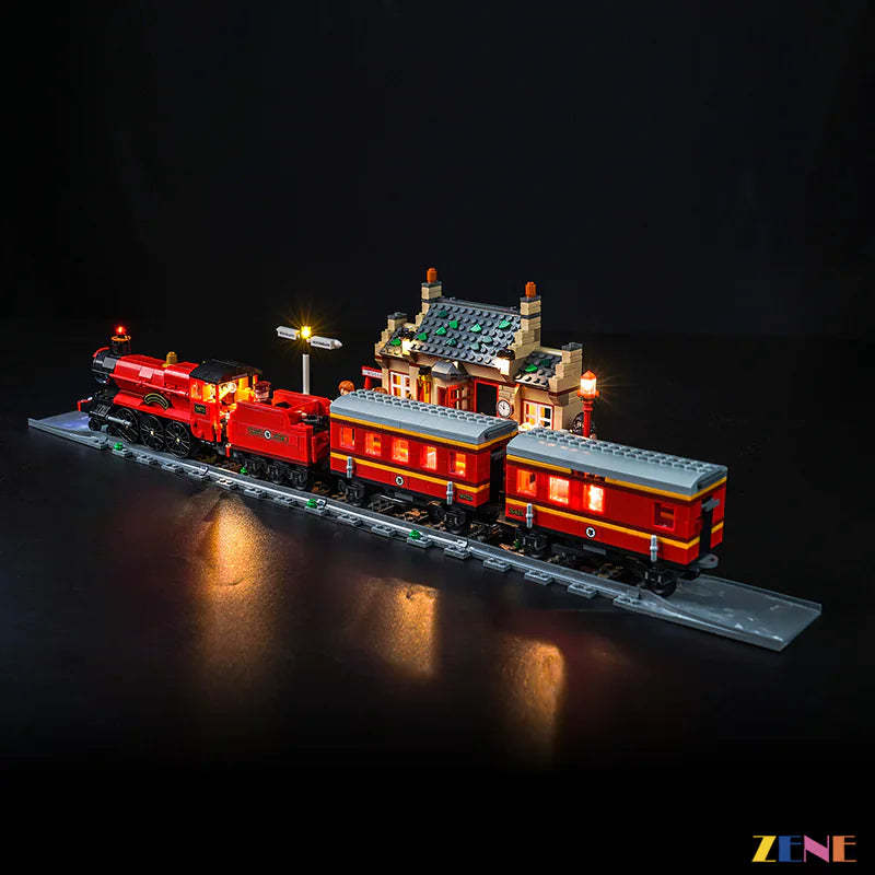 Light Kit for LEGO Hogwarts Express Train Set with Hogsmeade Station #76423