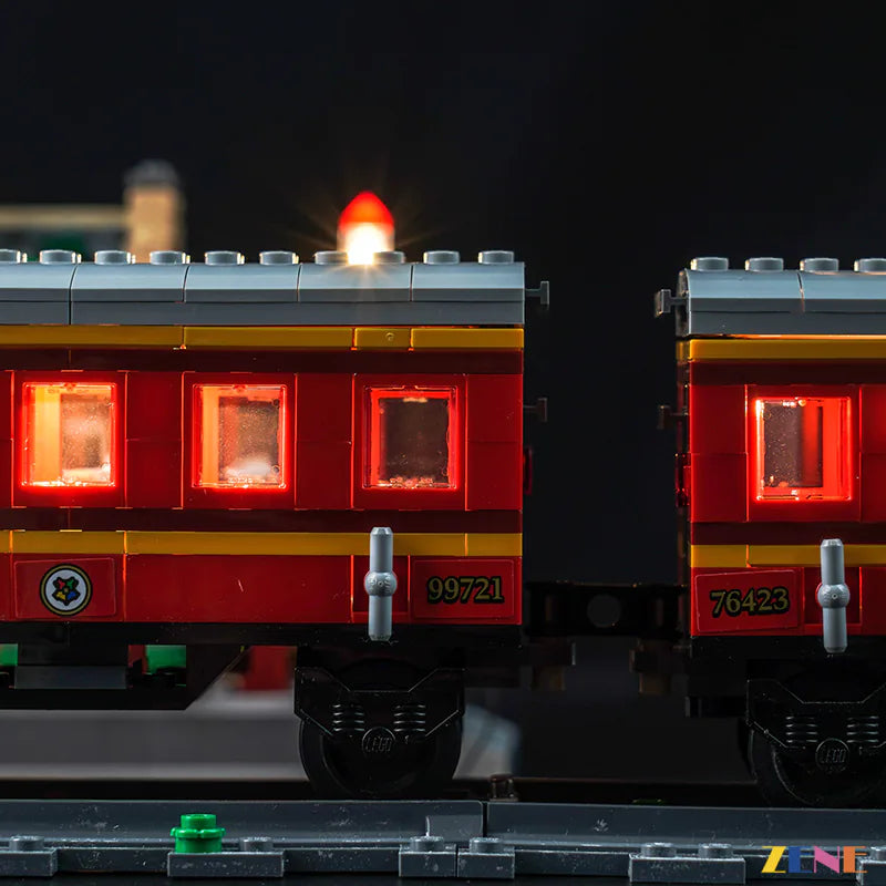 Light Kit for LEGO Hogwarts Express Train Set with Hogsmeade Station #76423