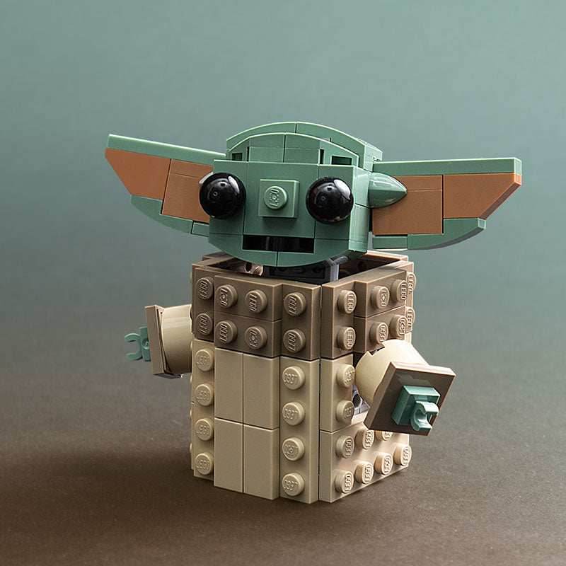 The Child - Baby Yoda Star Wars Mandalorian Set [CUSTOM MOC] made using LEGO parts - 