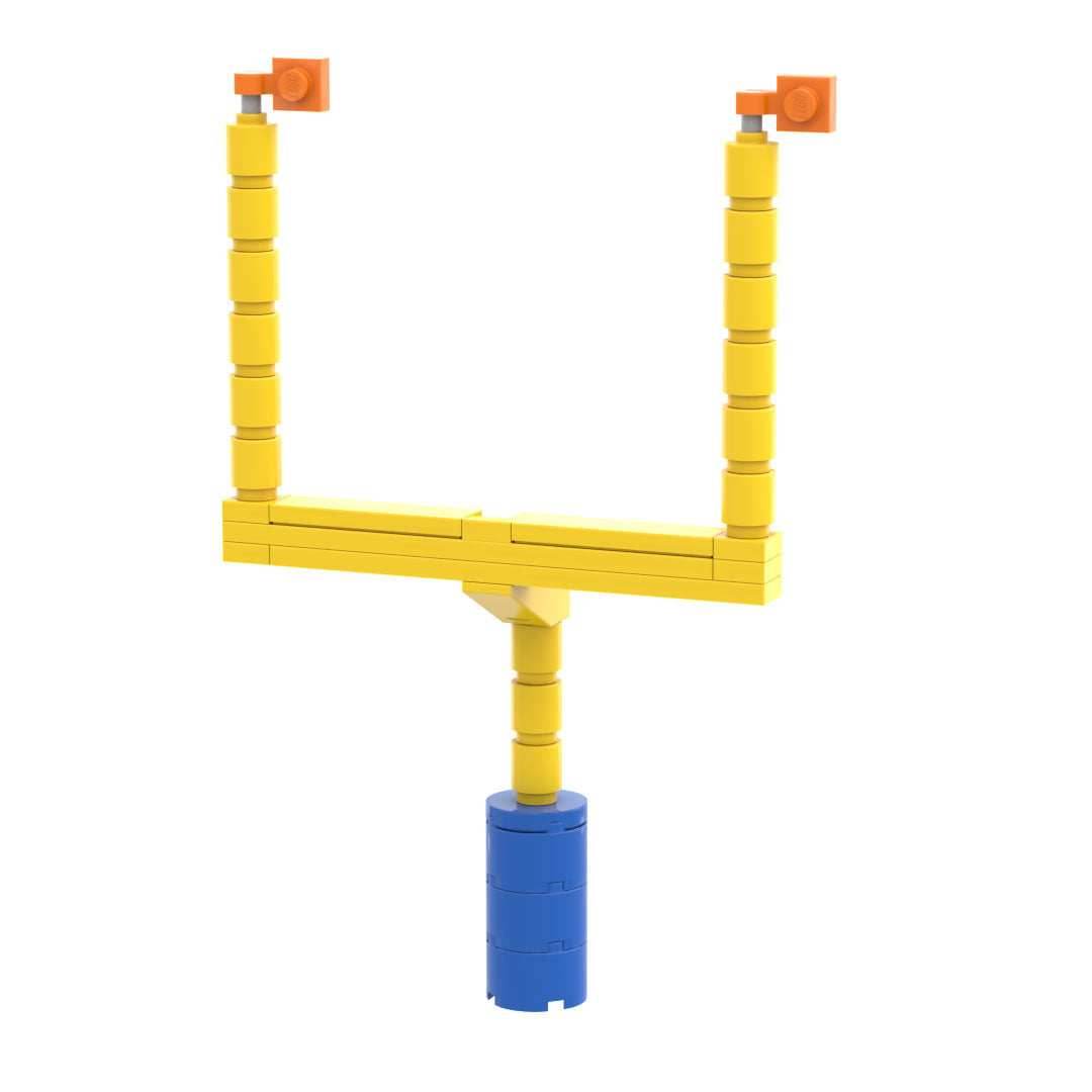 B3 Customs® Football Field Goal Post - 