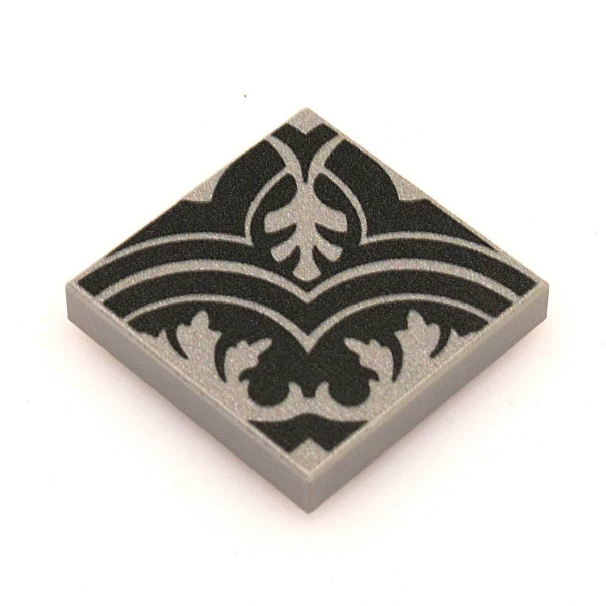 Twenties Classic Encaustic Flooring, 2x2 Tiles (Pack of 20) made using LEGO parts - B3 Customs - 