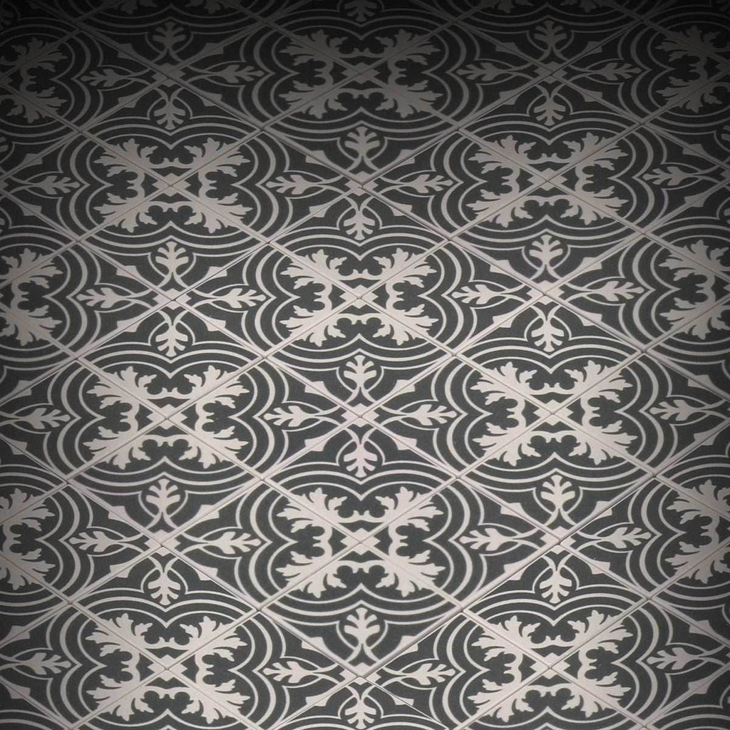 Twenties Classic Encaustic Flooring - Custom Printed 2x2 Tile - 