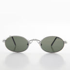 Small Oval Victorian Steampunk 90s Sunglass - Leon 1