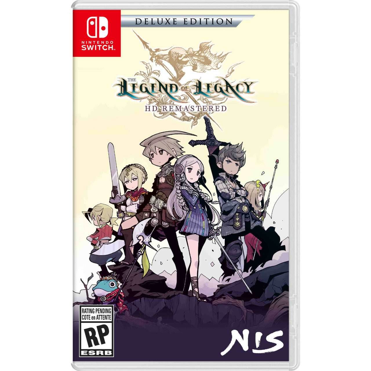 Legend of Legacy HD Remastered: Deluxe Edition (Nintendo Switch) - Game Only