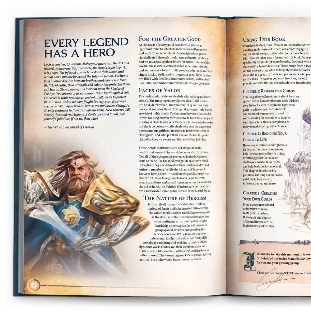 Remarkable Guilds & Their Heroes (Hardcover) - 