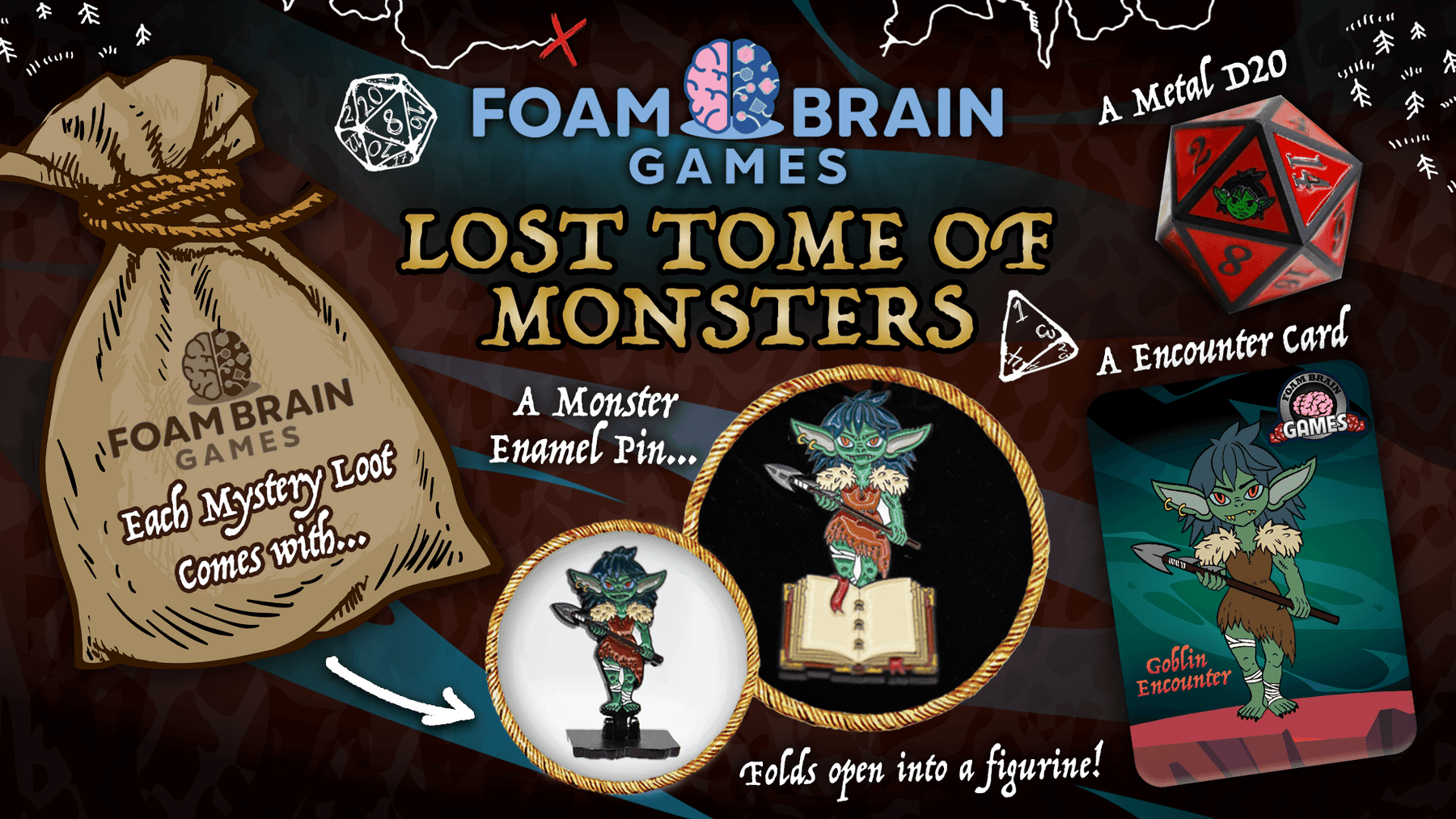 Mystery Loot Dice: Lost Tome of Monsters - 
