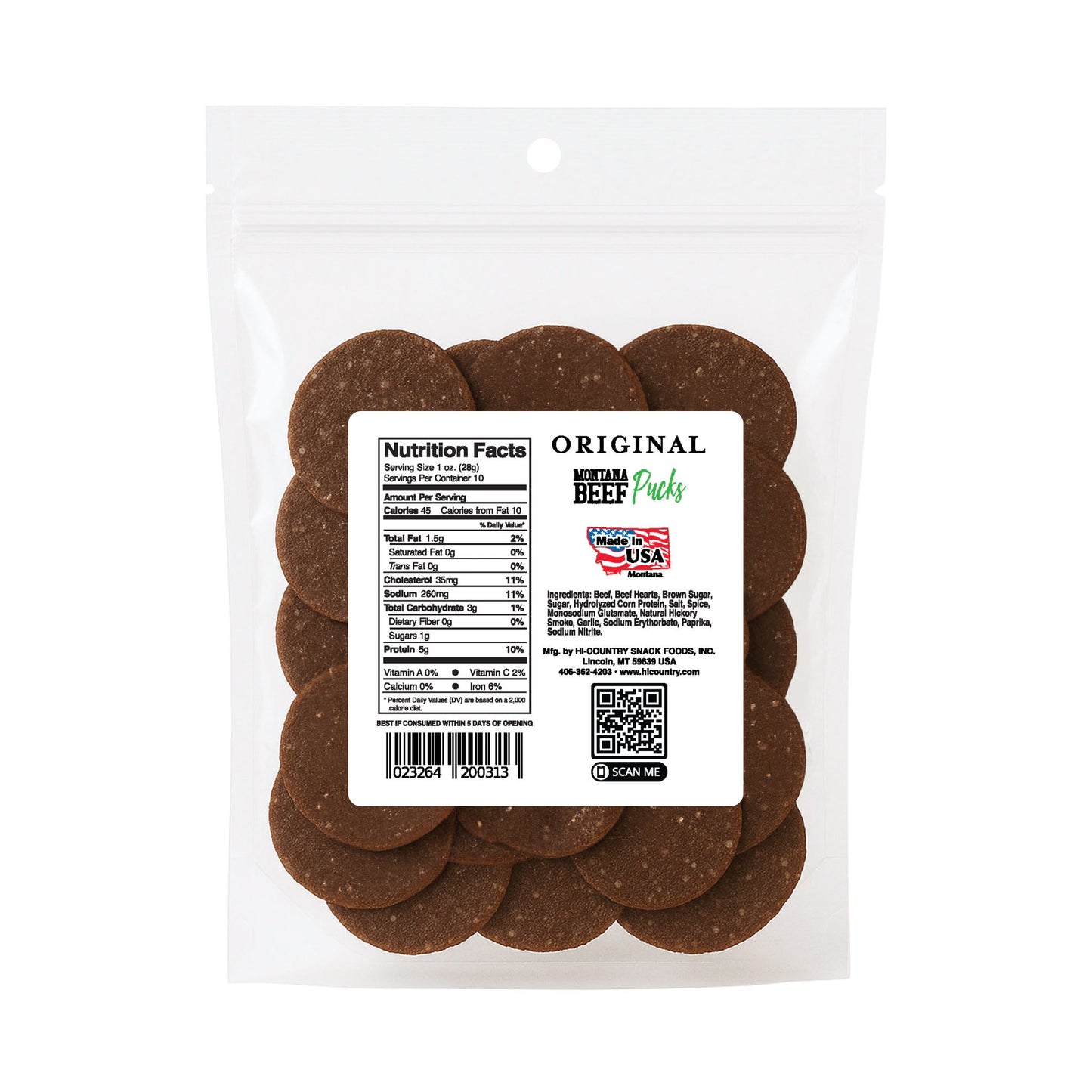 10 oz. Beef Pucks - Original