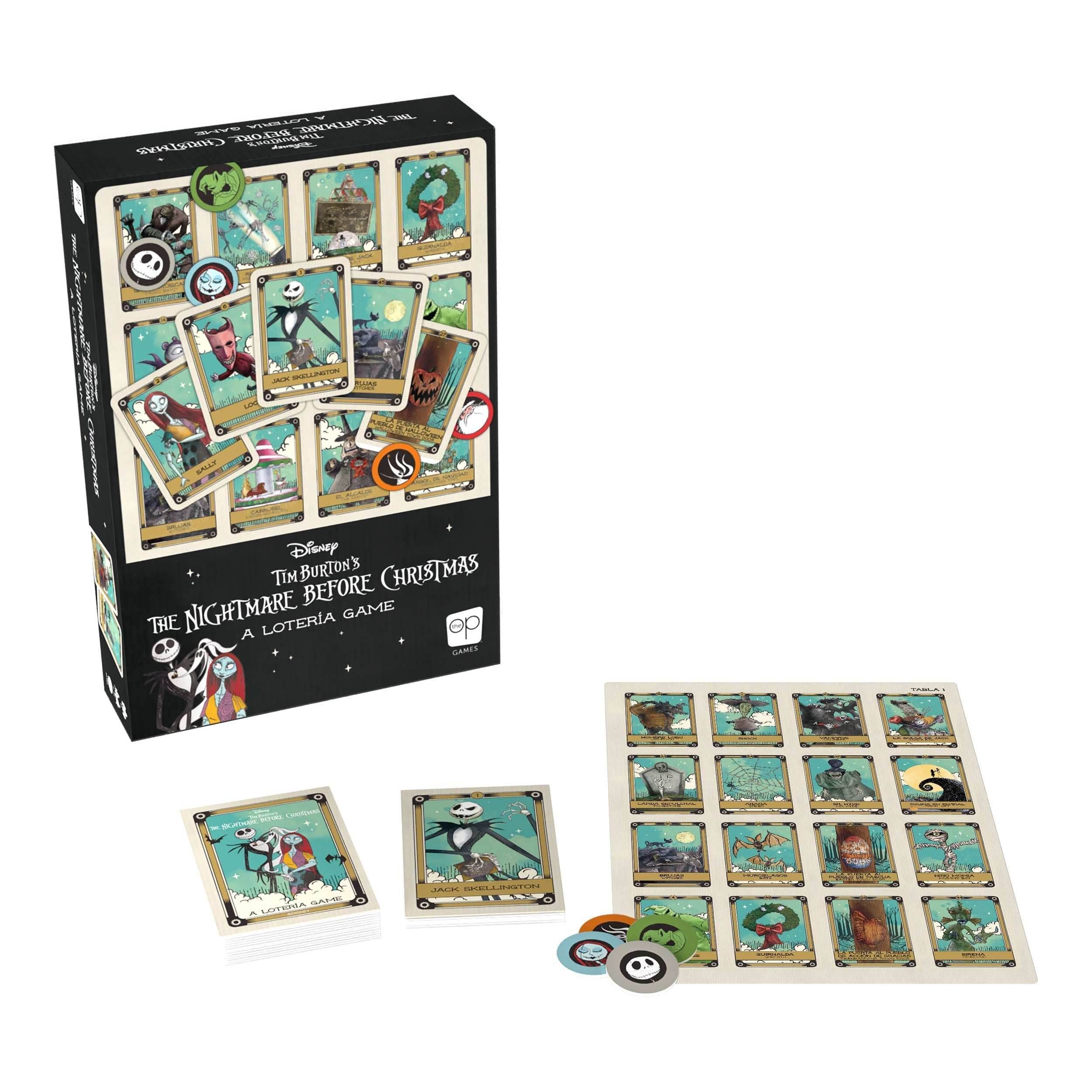 Lotería: Disney Tim Burton The Nightmare Before Christmas - 