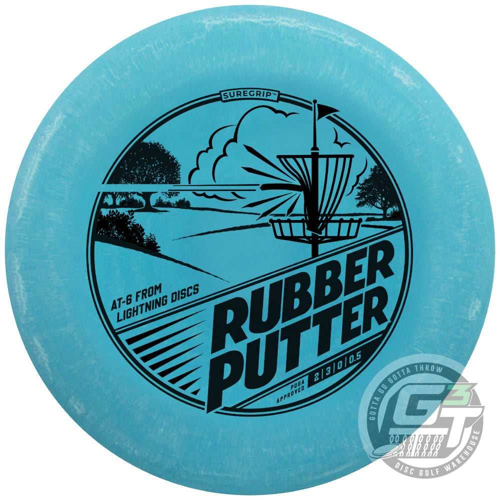 Lightning Sure Grip Rubber Putter Golf Disc - 176-180g