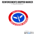 Reinforcements DropPod Marker (L’ Équipe Argent) - 