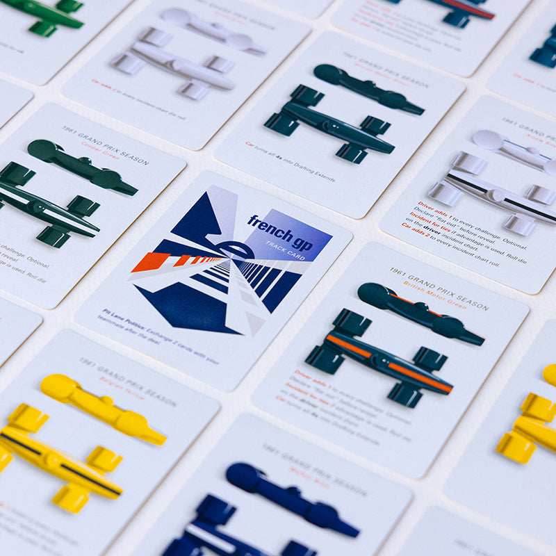 Lacorsa 1961 Racecar Set: Belgian Yellow - 