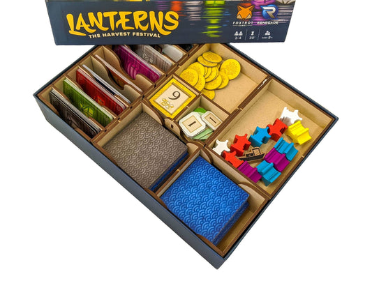 Lanterns Board Game Organizer Insert - 