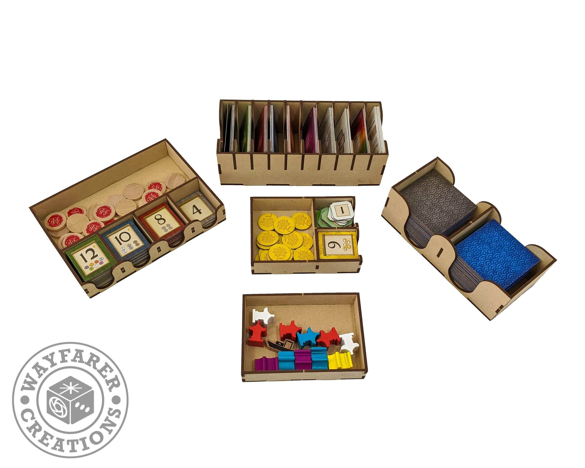 Lanterns Board Game Organizer Insert - 
