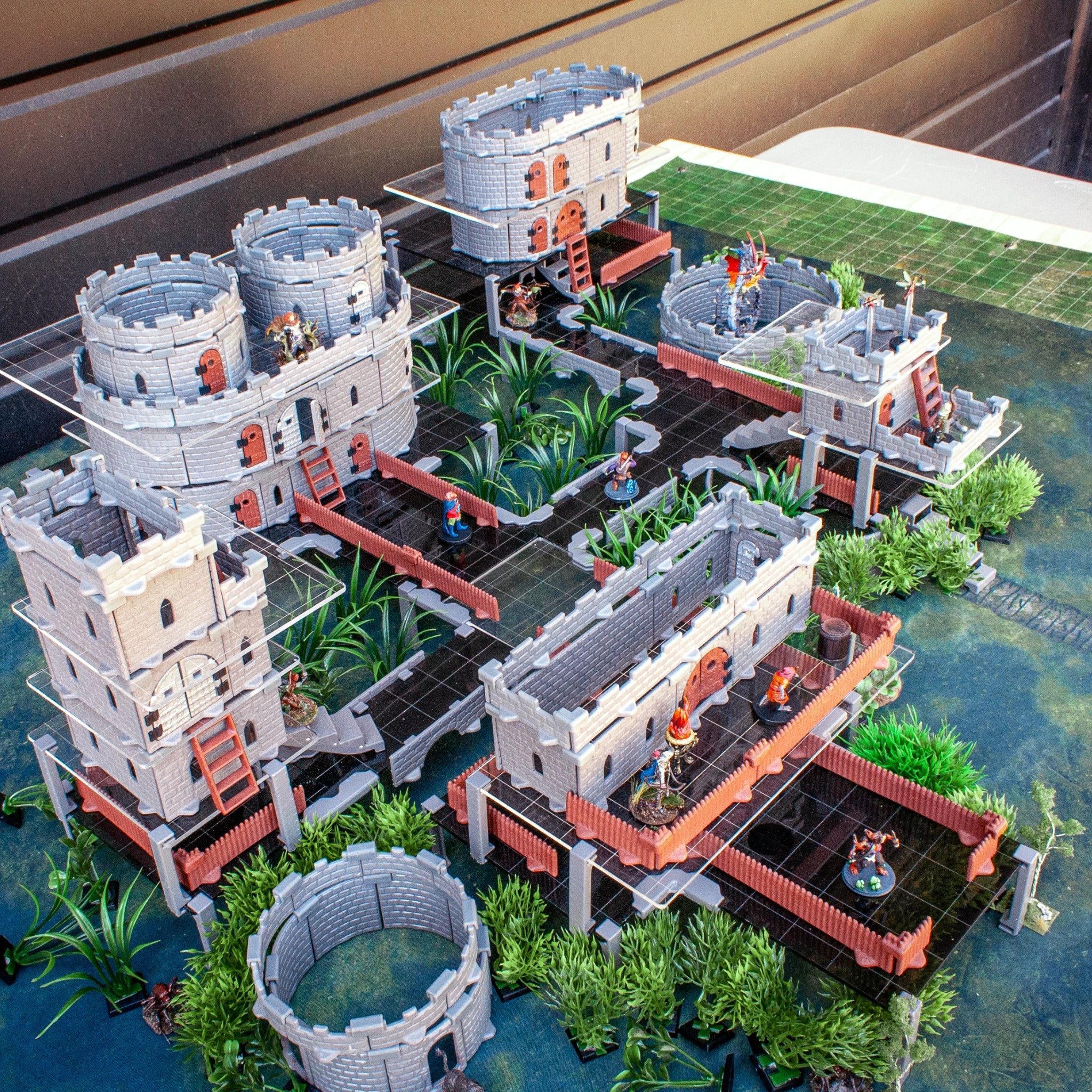 Multi-Floor Acrylic & Platform Kit Combo