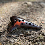 12 Hole Wooden Soprano Ocarina in C Major