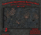 Lava Flows - Neoprene Battle Mat with Bag